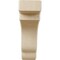 Ekena Millwork 3 1/2"W x 8 1/2"D x 11"H Bedford Bracket, Rubberwood BKTW04X09X11BERW - alternate 3